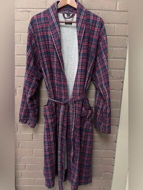 Boss Hugo Boss  Plaid Robe L
